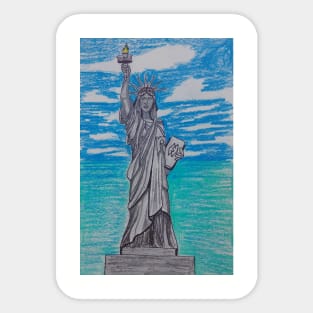 Statue of Liberty Sticker